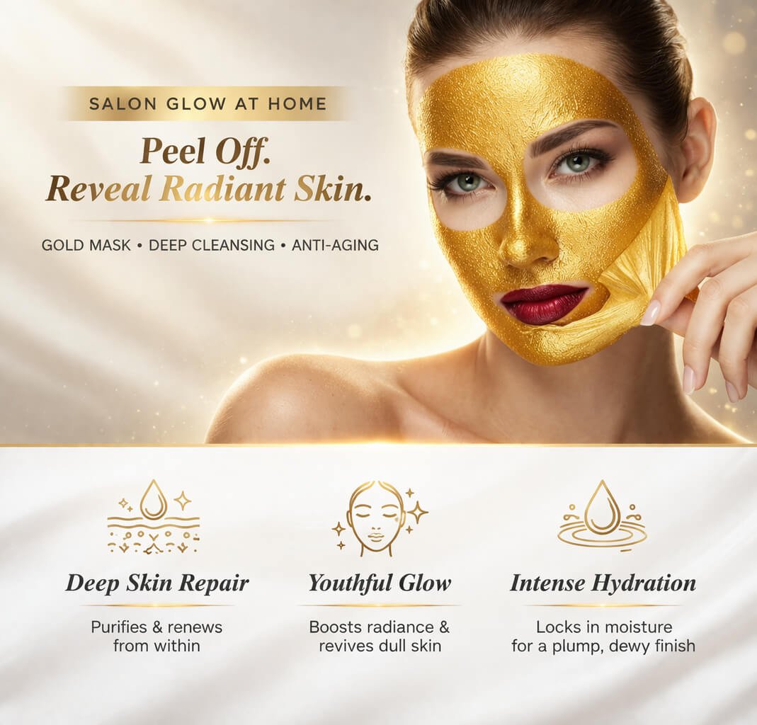 Venom Retinol Gold Glass Face Mask | Peptide Effect | Net: 100g - Image 2