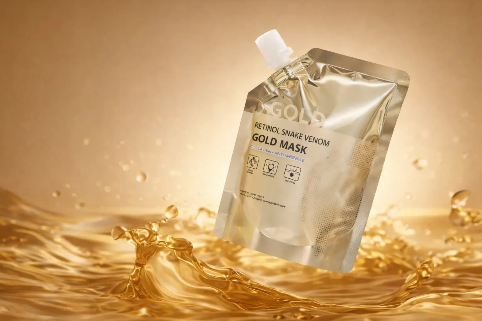 Gold Face Mask with Retinol & Collagen