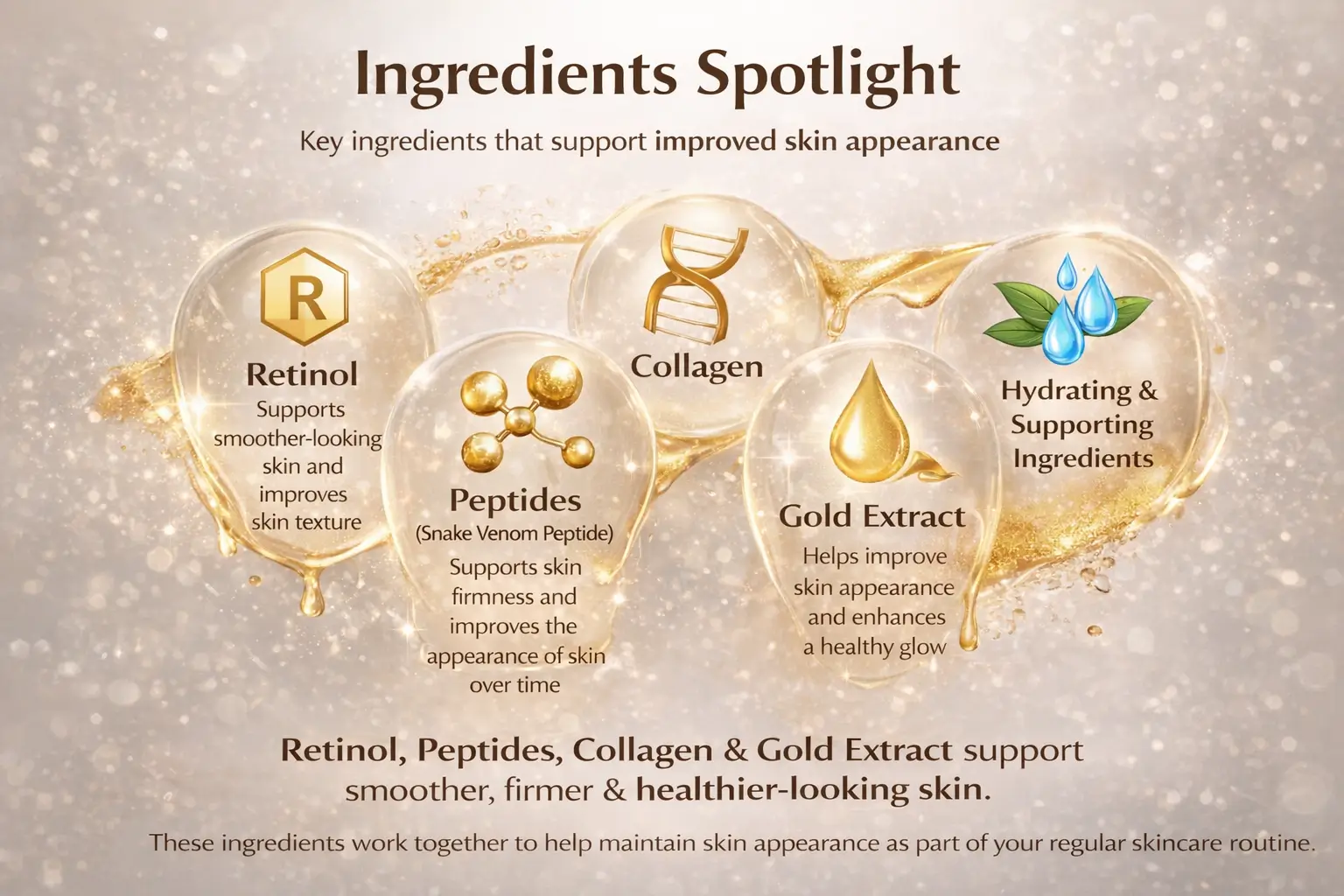 Gold Snake Venom Mask Benefits